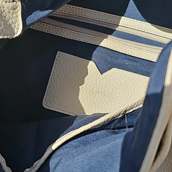 Cole Haan crossbody with fox pom - Picture 4 of 11